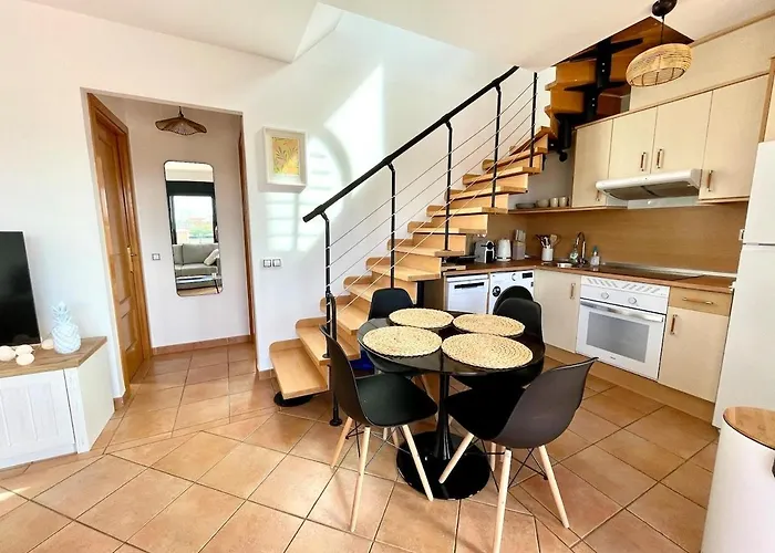 빌라 Casa Bonheur, Sea And Volcanoes View Majanicho